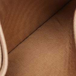 مملوكة مسبقًا Prada Beige Saffiano Metal Leather Card Holder