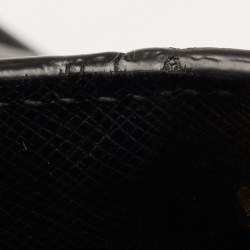 Pre Owned Prada Black Saffiano Lux Leather Medium Galleria Zip Tote