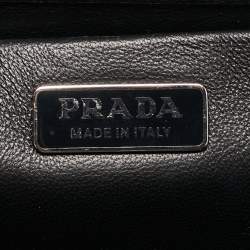 Prada Multicolor Saffiano Leather Patched Frame Crossbody Bag