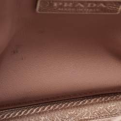 Prada Beige Quilted Leather Spectrum Flap Shoulder Bag