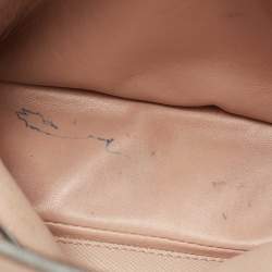 Pre Owned Prada Beige Saffiano Cuir Leather Twin Tote