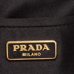 Prada Tri Color Sequin Top Zip Pouch