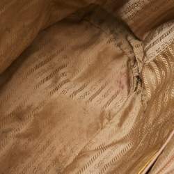 Pre Owned Prada Light Pink Saffiano Lux Leather Medium Double Zip Tote