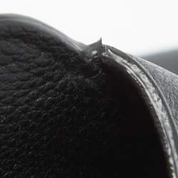 Pre Owned Prada Black Vitello Leather Phoenix Tote