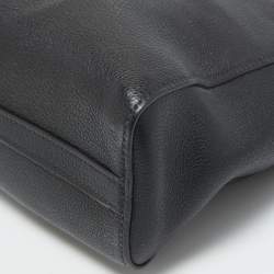 Pre Owned Prada Black Vitello Leather Phoenix Tote