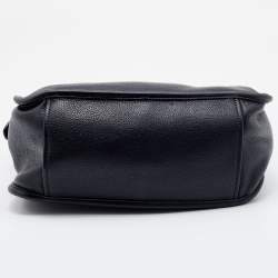 Prada Black Vitello Daino Leather Shoulder Bag