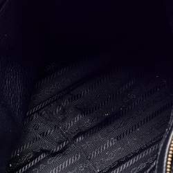 Prada Black Vitello Daino Leather Shoulder Bag