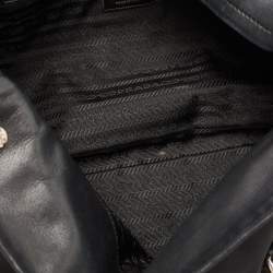 Pre Owned Prada Black Nylon and Leather Easy Shoulder Bag