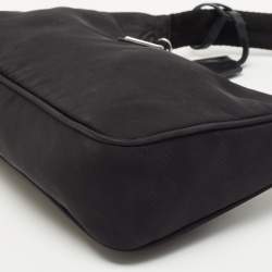 Pre Owned Prada Black Nylon Mini Re-Edition 2000 Shoulder Bag