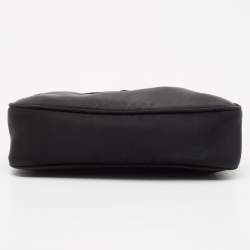 Pre Owned Prada Black Nylon Mini Re-Edition 2000 Shoulder Bag