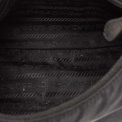 Pre Owned Prada Black Nylon Mini Re-Edition 2000 Shoulder Bag