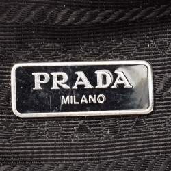 Pre Owned Prada Black Nylon Mini Re-Edition 2000 Shoulder Bag