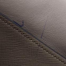 Pre Owned Prada Grey Saffiano Lux/Soft Leather Convertible Tote