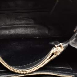 Prada Black Saffiano Leather Promenade Satchel