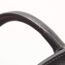 Prada Black Saffiano Leather Promenade Satchel