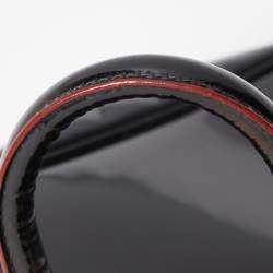 Prada Black Patent Leather Parabole Tote