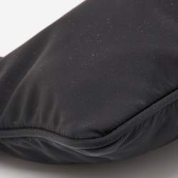 Prada Black Tessuto Nylon and Leather Wristlet Clutch Bag