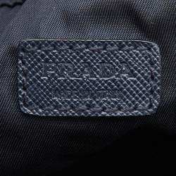 Pre Owned Prada Navy Blue Tessuto Nylon Multipocket Crossbody Bag