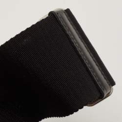 مملوكة مسبقًا Prada Black Tessuto Nylon Bow Tote