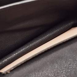 Pre Owned Prada Beige Saffiano Leather Mini Sound Crossbody Bag