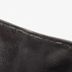 Pre Owned Prada Black Saffiano Leather Large Gardener's Tote