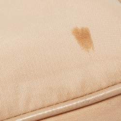 Prada Beige Saffiano Leather Re-Edition 2005 Baguette Bag