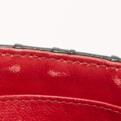 Pre Owned Prada Black Gaufre Leather Lock Crossbody Bag