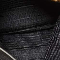 Pre Owned Prada Black Vitello Daino Leather Tote