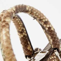 Prada Multicolor Python Mini Promenade Satchel