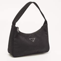 مملوكة مسبقًا Prada Black Nylon Shoulder Bag