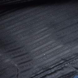 Pre Owned Prada Navy Blue Saffiano Lux Leather Large Gardener's Tote