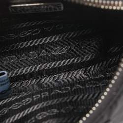 Pre Owned Prada Black Nylon Re-Nylon Crossbody Bag