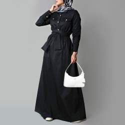 Pre Owned Prada White Nylon Mini Re-Edition 2000 Shoulder Bag