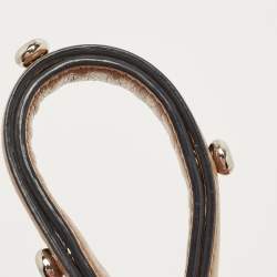 Pre Owned Prada Brown Leather Arcade Crossbody Bag