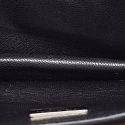 Pre Owned Prada Beige Saffiano Leather Mini Sound Crossbody Bag