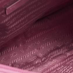 Pre Owned Prada Pink Nylon Mini Re-Edition 2000 Shoulder Bag