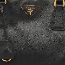 Prada Black Saffiano Lux Leather Extra Large Galleria Tote