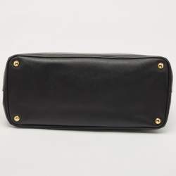 Prada Black Saffiano Lux Leather Extra Large Galleria Tote