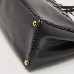 Prada Black Saffiano Lux Leather Extra Large Galleria Tote