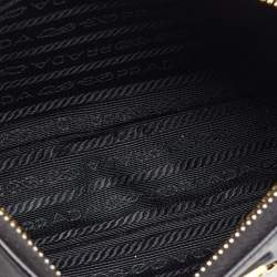 Prada Black Saffiano Lux Leather Re-Edition 2000 Shoulder Bag