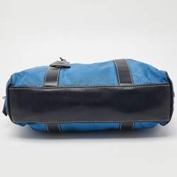 Pre Owned Prada Multicolor Nylon and Leather Hydra Shoulder Bag