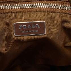 Pre Owned Prada Multicolor Nylon and Leather Hydra Shoulder Bag