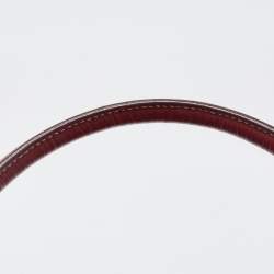 Pre Owned Prada Red Nylon and Leather Shoulder Bag