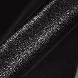 Prada Black/Brown Leather Cahier Shoulder Bag