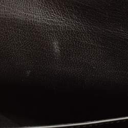 Prada Black/Brown Leather Cahier Shoulder Bag