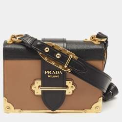 Prada Cahier Leather Bag