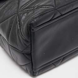 Prada Black Quilted Leather Large Spectrum Shoulder Bag