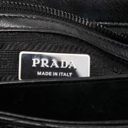 Prada Black Quilted Leather Large Spectrum Shoulder Bag