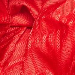 Pre Owned Prada Red Tessuto Nylon City Tote