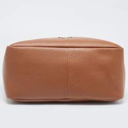 Prada Brown Leather Flou Dynamique Tote